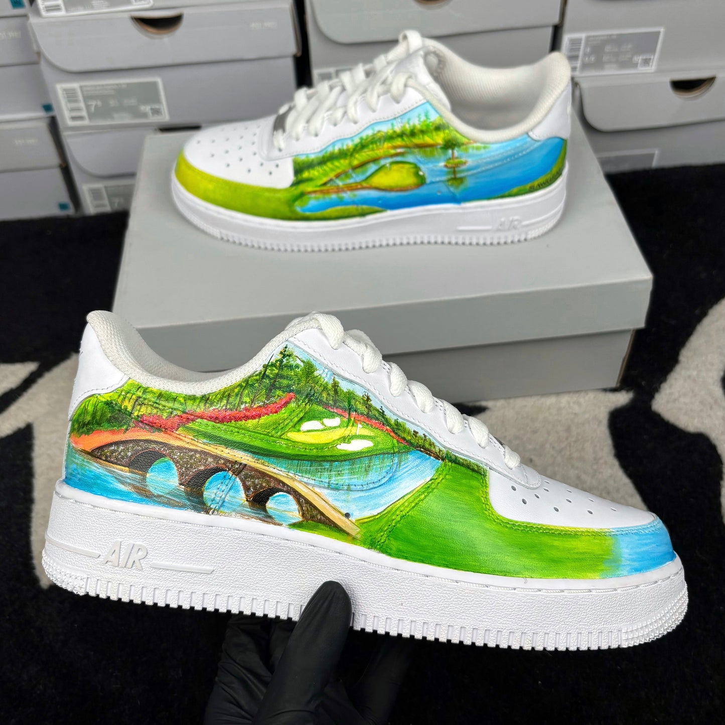 Nike Air Force 1 x Tiger Woods x Augusta
