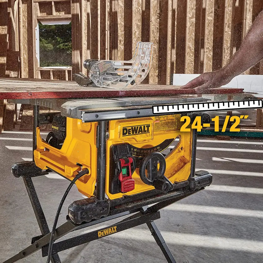 DEWALT Baustellen-Tischkreissäge, kompakt, 8-1/4 Zoll (DWE7485)
