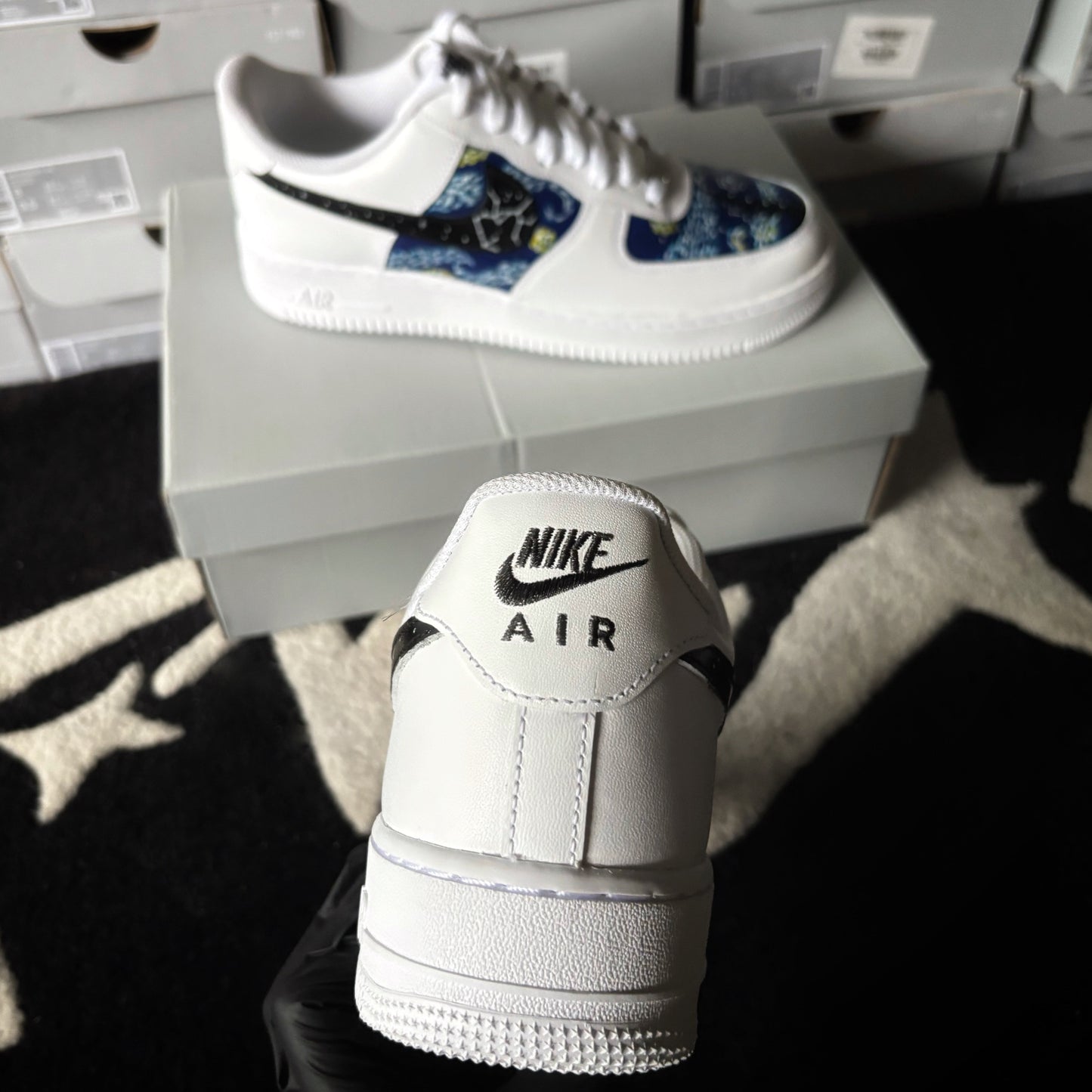 Nike Air Force 1 x Starry Night
