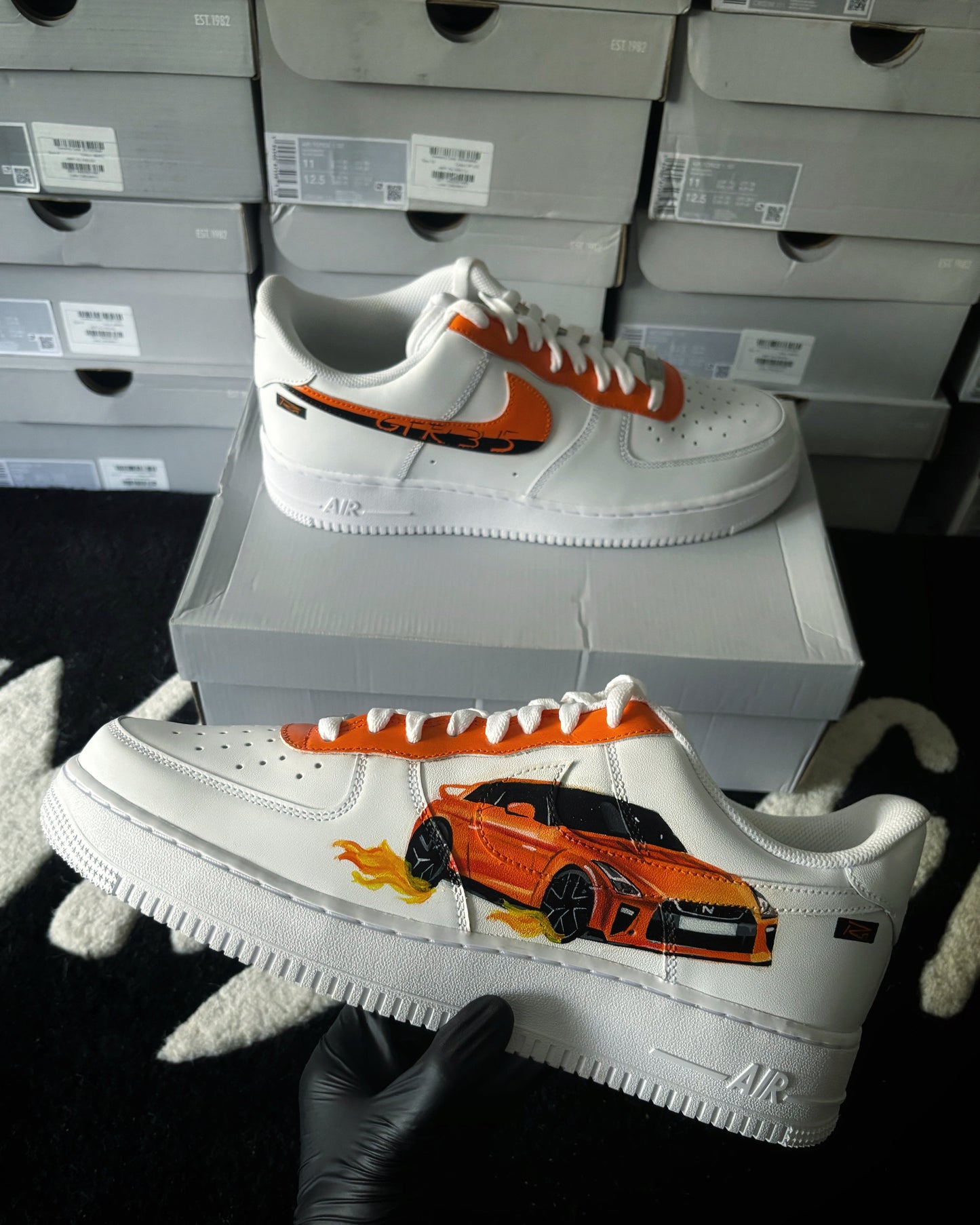 Nike Air Force 1 x Nissan GT-R 35