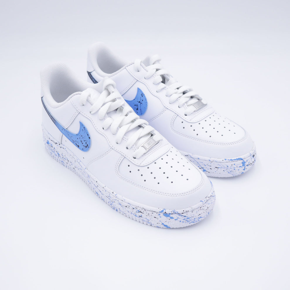 Nike Air Force 1 x Blue Gradient Splash
