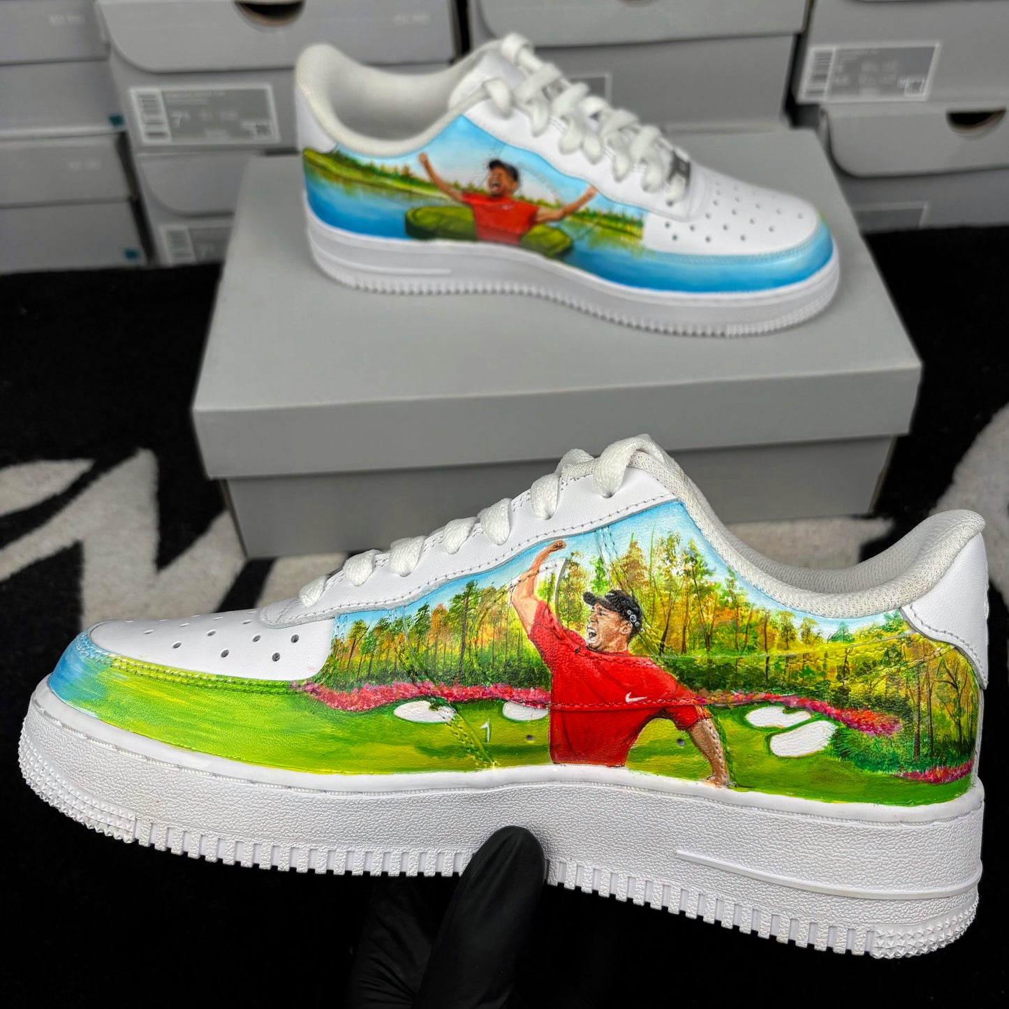 Nike Air Force 1 x Tiger Woods x Augusta
