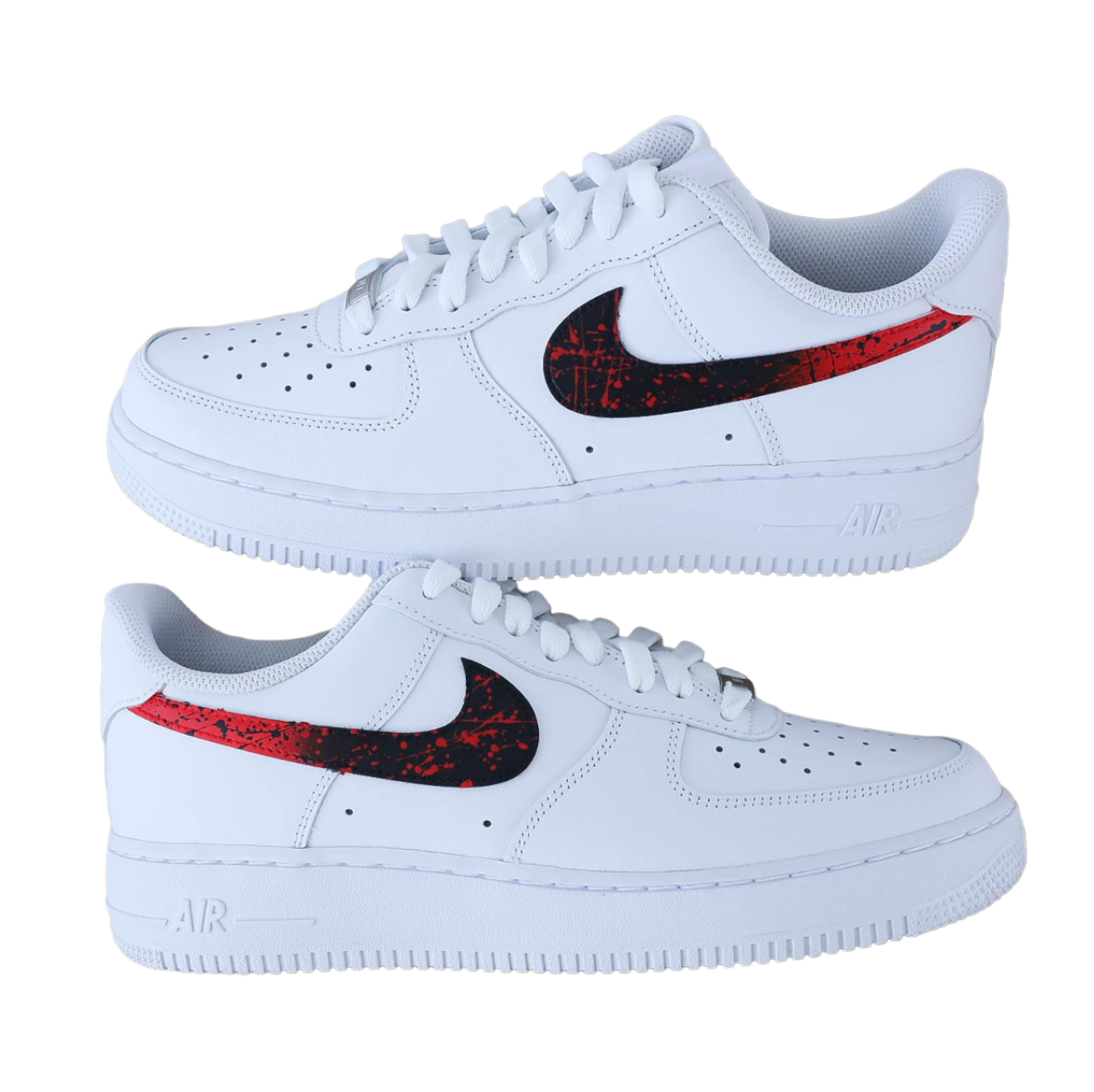 Nike Air Force 1 x Red Gradient Splash