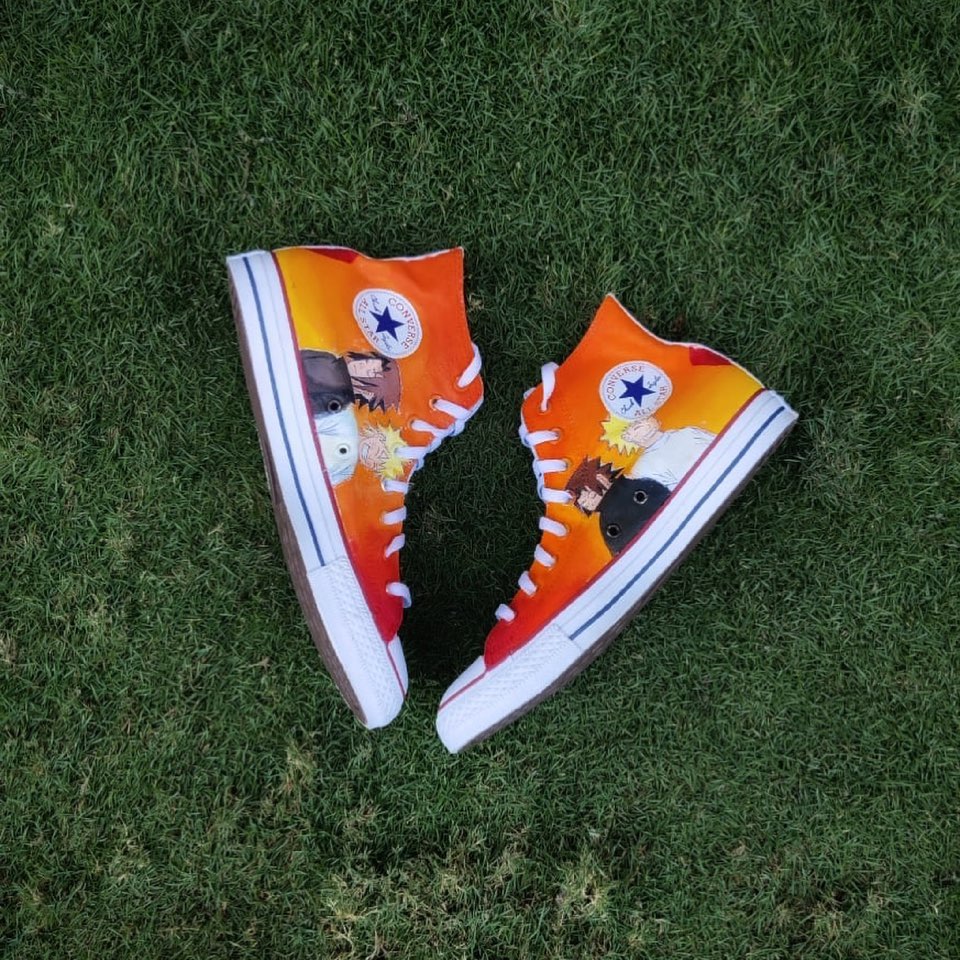 Converse x Naruto x Sasuke