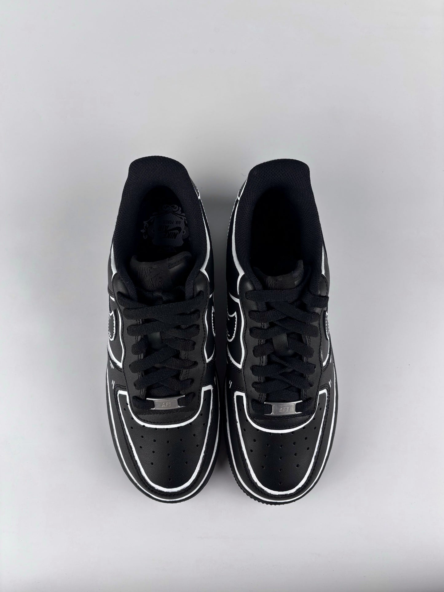 Nike Air Force 1 Black x Cartoon