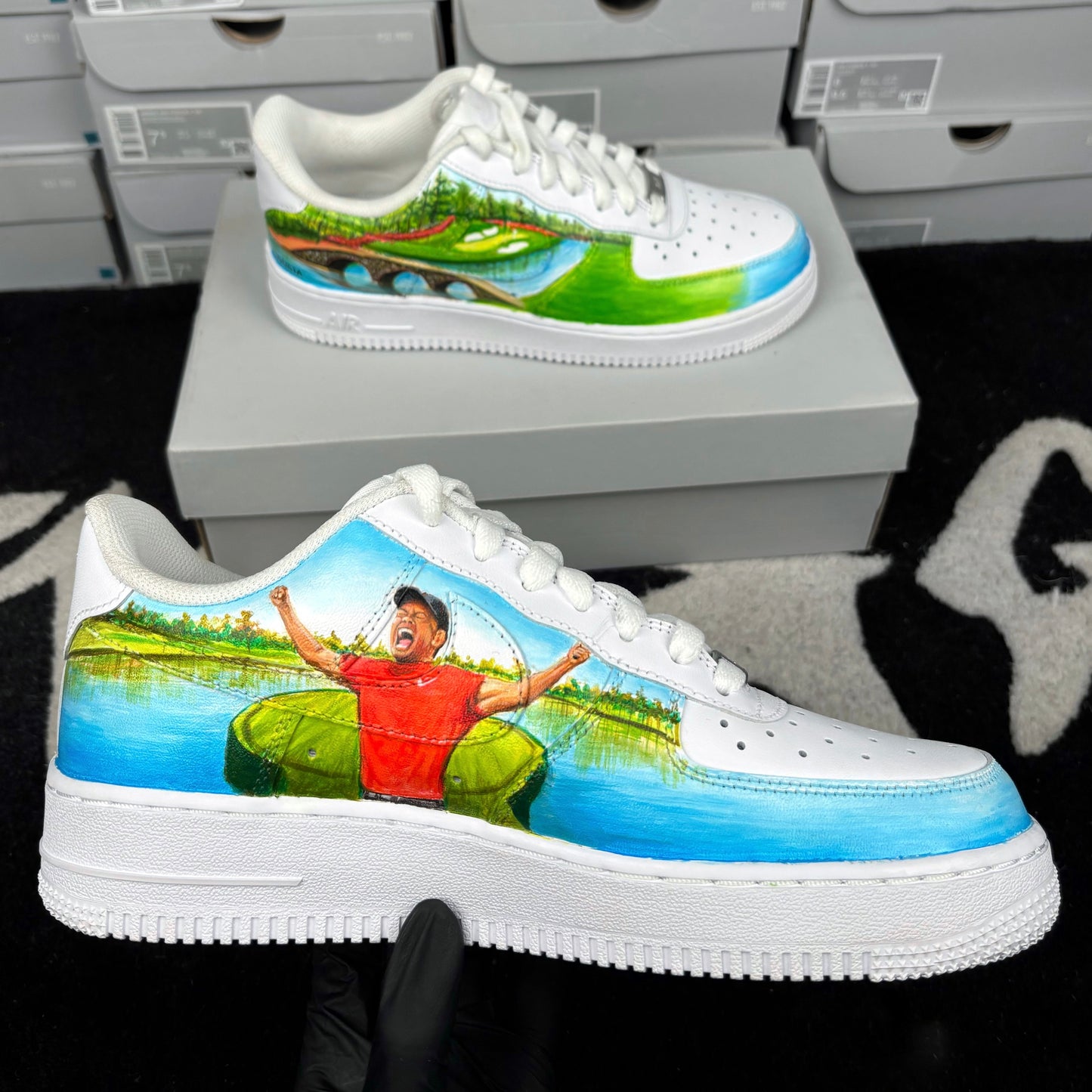Nike Air Force 1 x Tiger Woods x Augusta