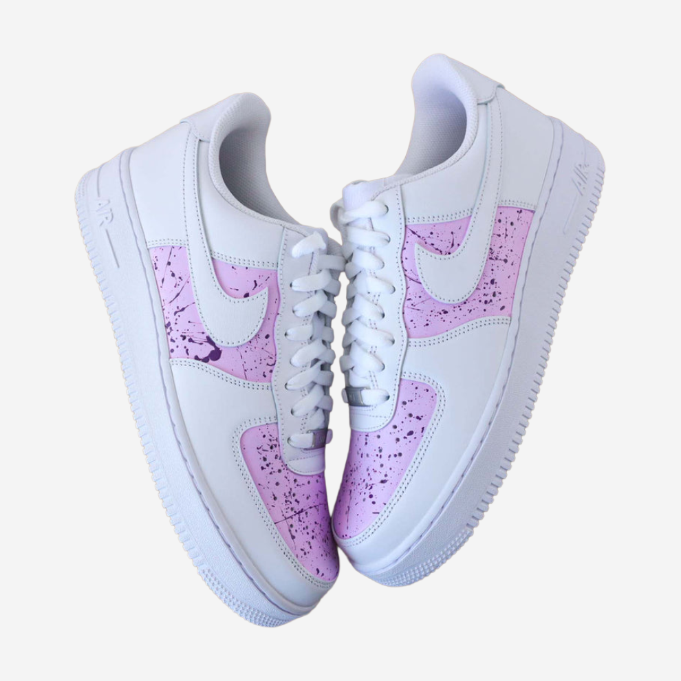 Nike Air Force 1 x Pastel Pink Splash