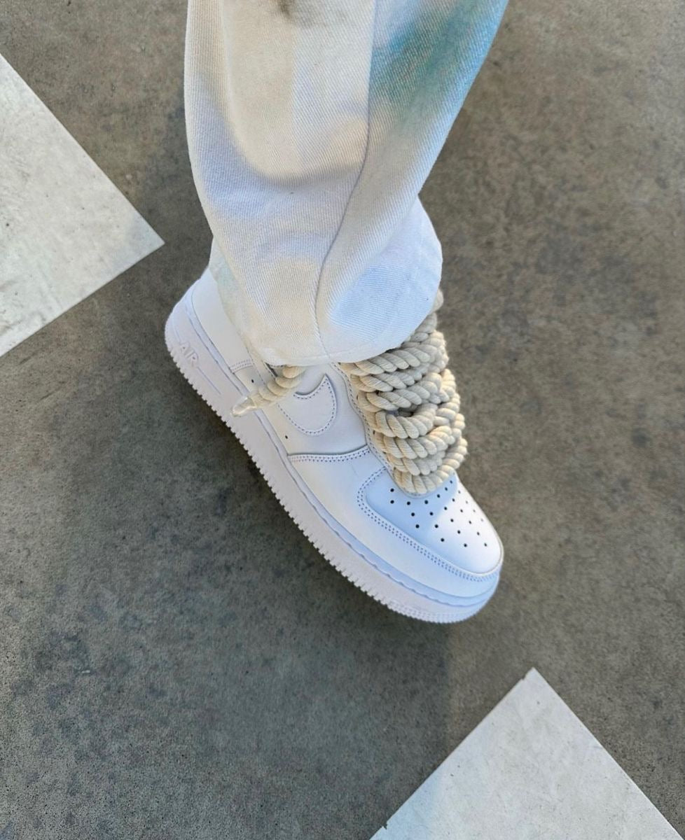 Nike Air Force 1 x Rope Laces - Biege