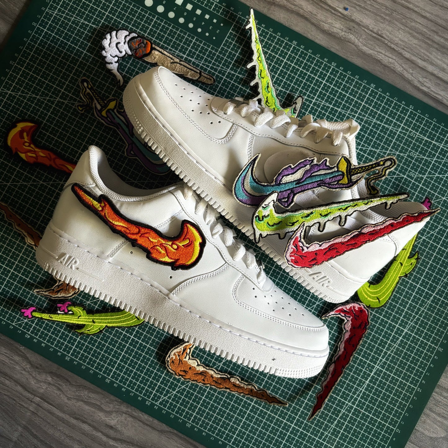 Nike Air Force 1 x Changeable Embroidered Swooshes