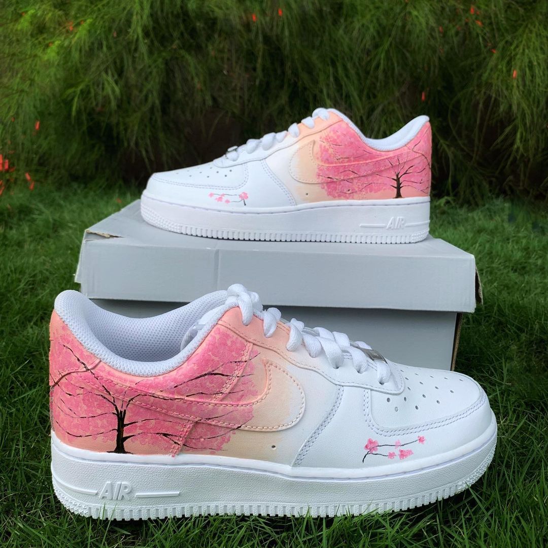 Nike Air Force 1 x Cherry Blossom