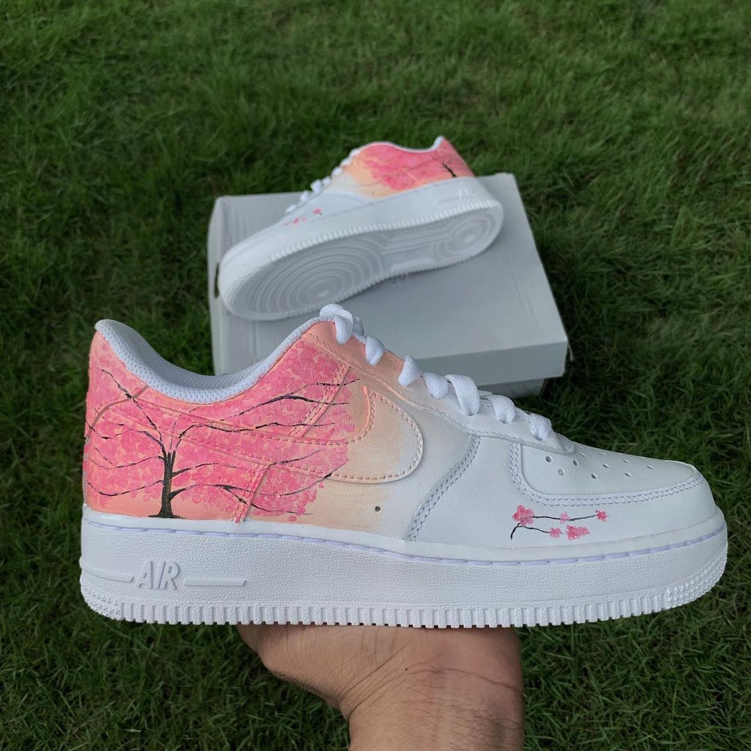 Nike Air Force 1 x Cherry Blossom