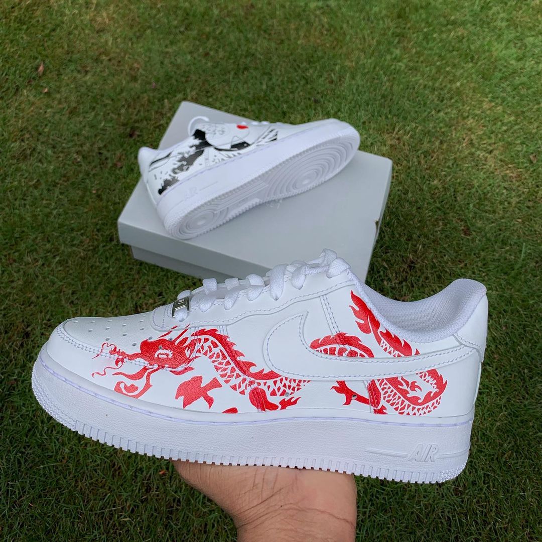 Nike Air Force 1 x Dragon Waves