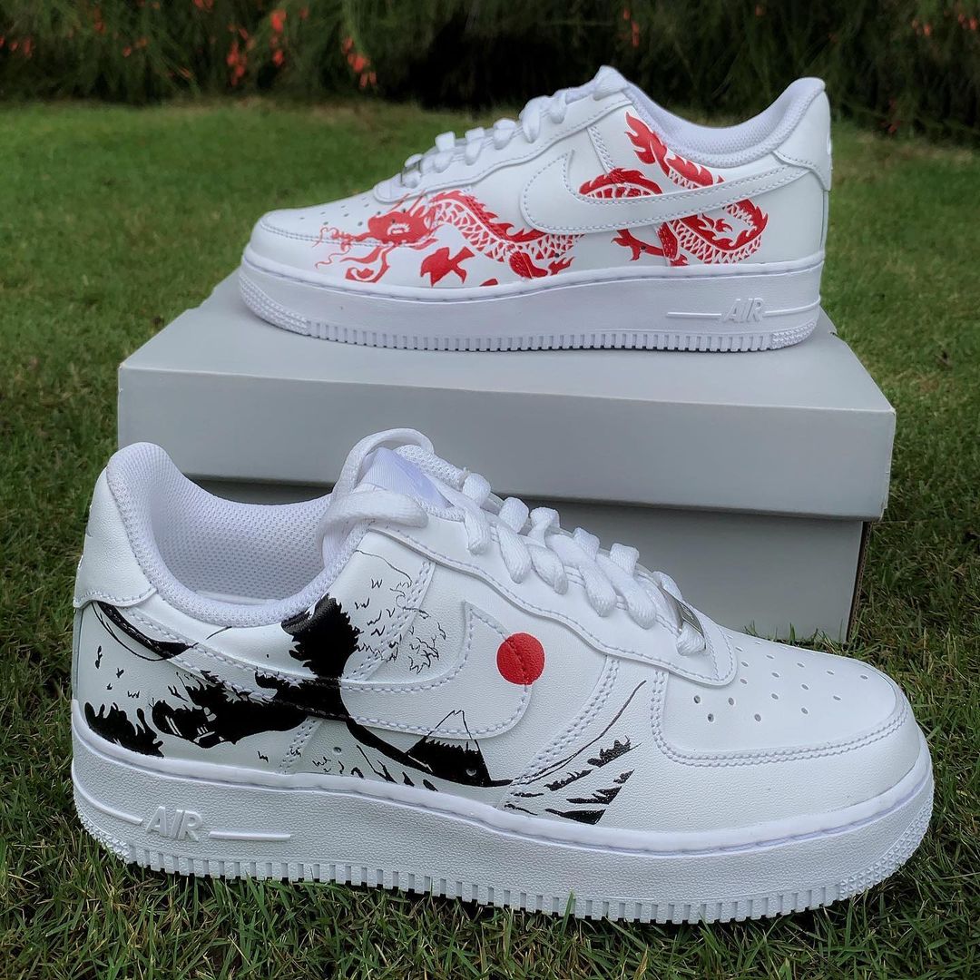 Nike Air Force 1 x Dragon Waves