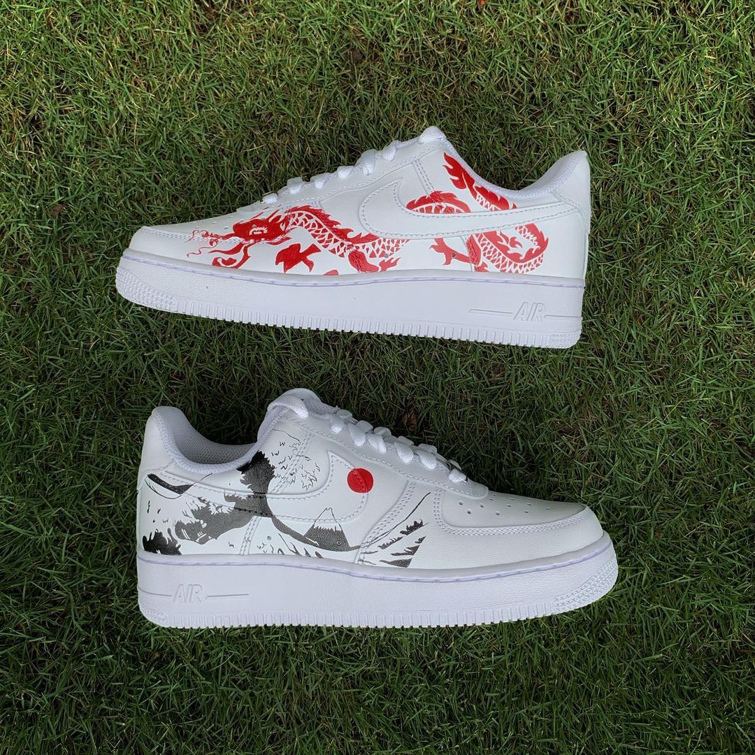 Nike Air Force 1 x Dragon Waves