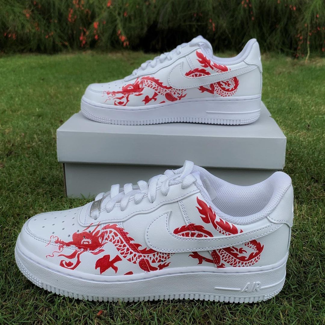 Nike Air Force 1 x Dragon Waves