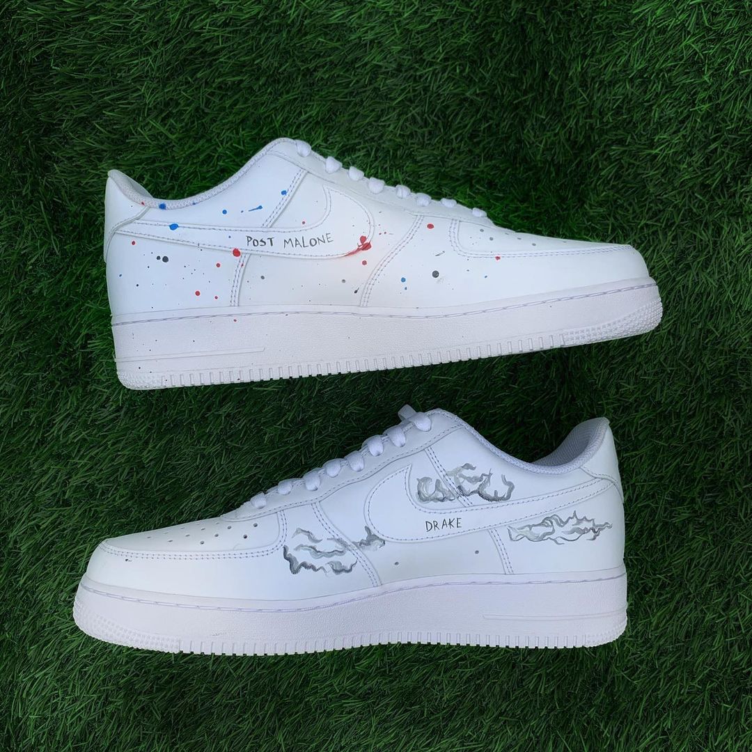 Nike Air Force 1 x Drake x Post Malone