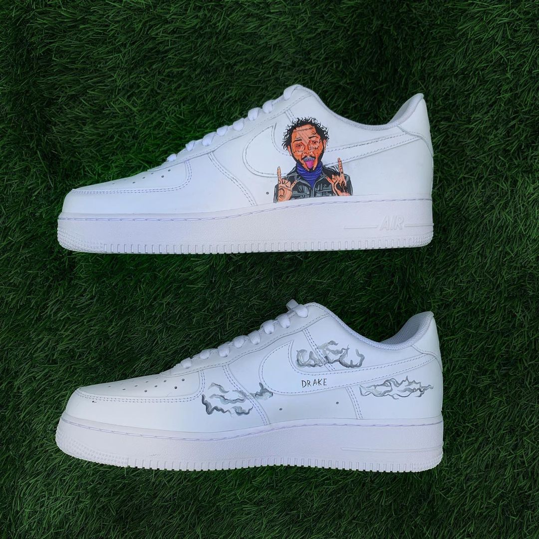 Nike Air Force 1 x Drake x Post Malone