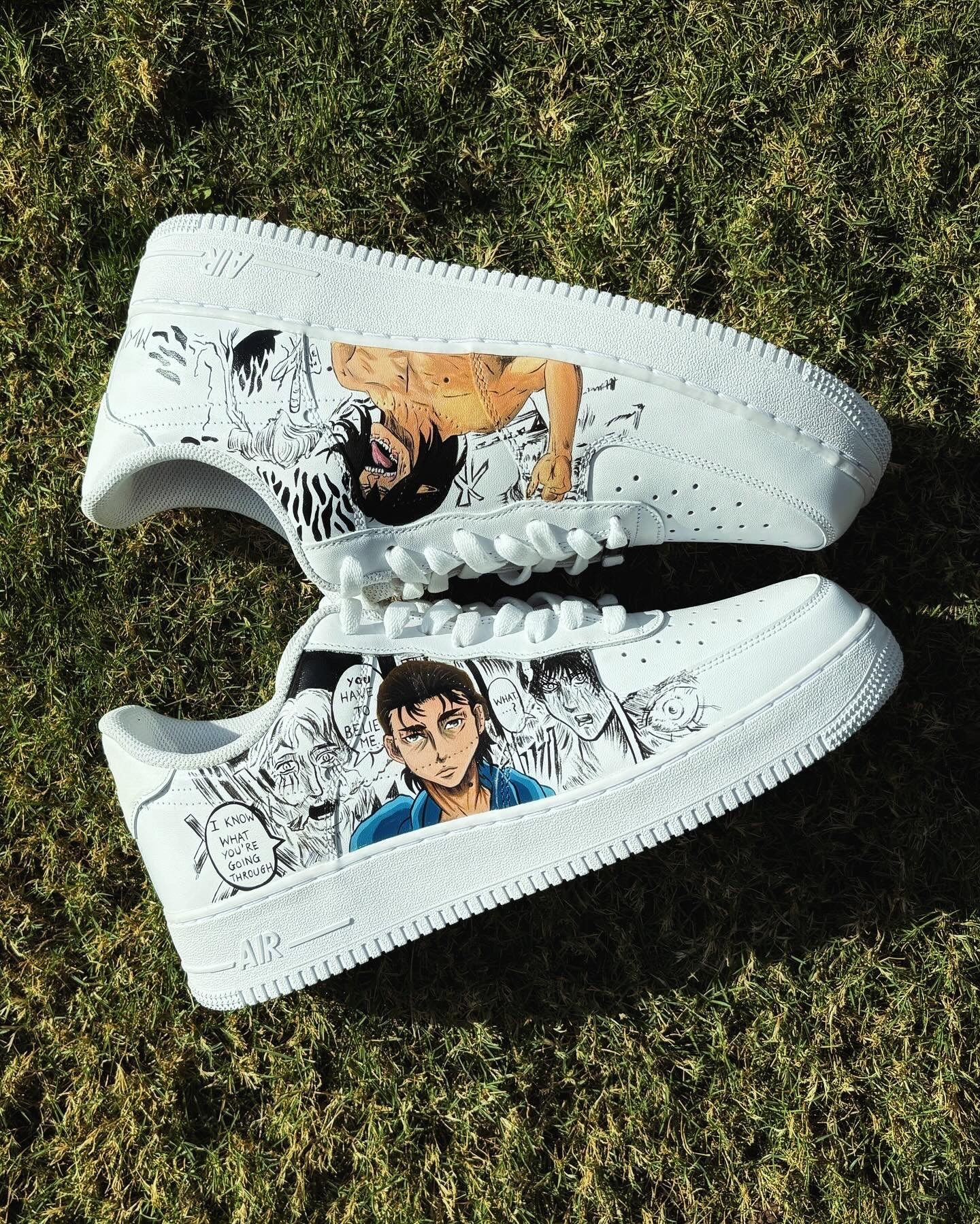Nike Air Force 1 x Levi x Titan ( attack on titan )