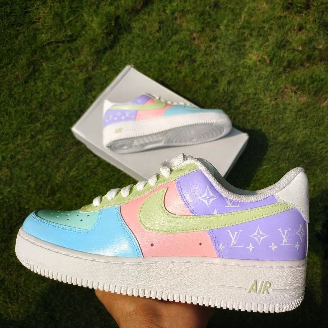 Nike Air Force 1 x Louis Vuitton Custom