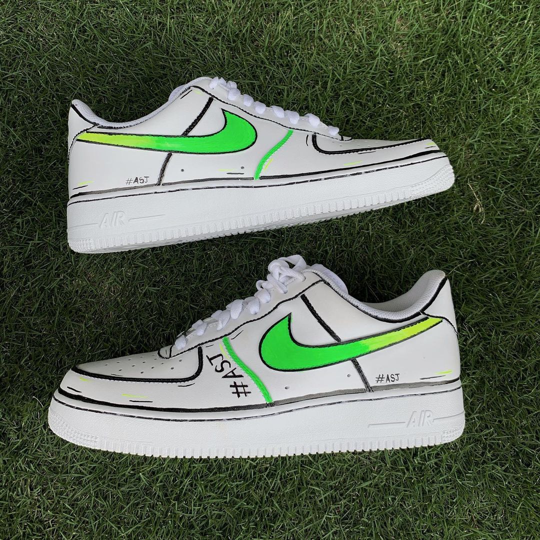 Nike Air Force 1 x Neon Gradient