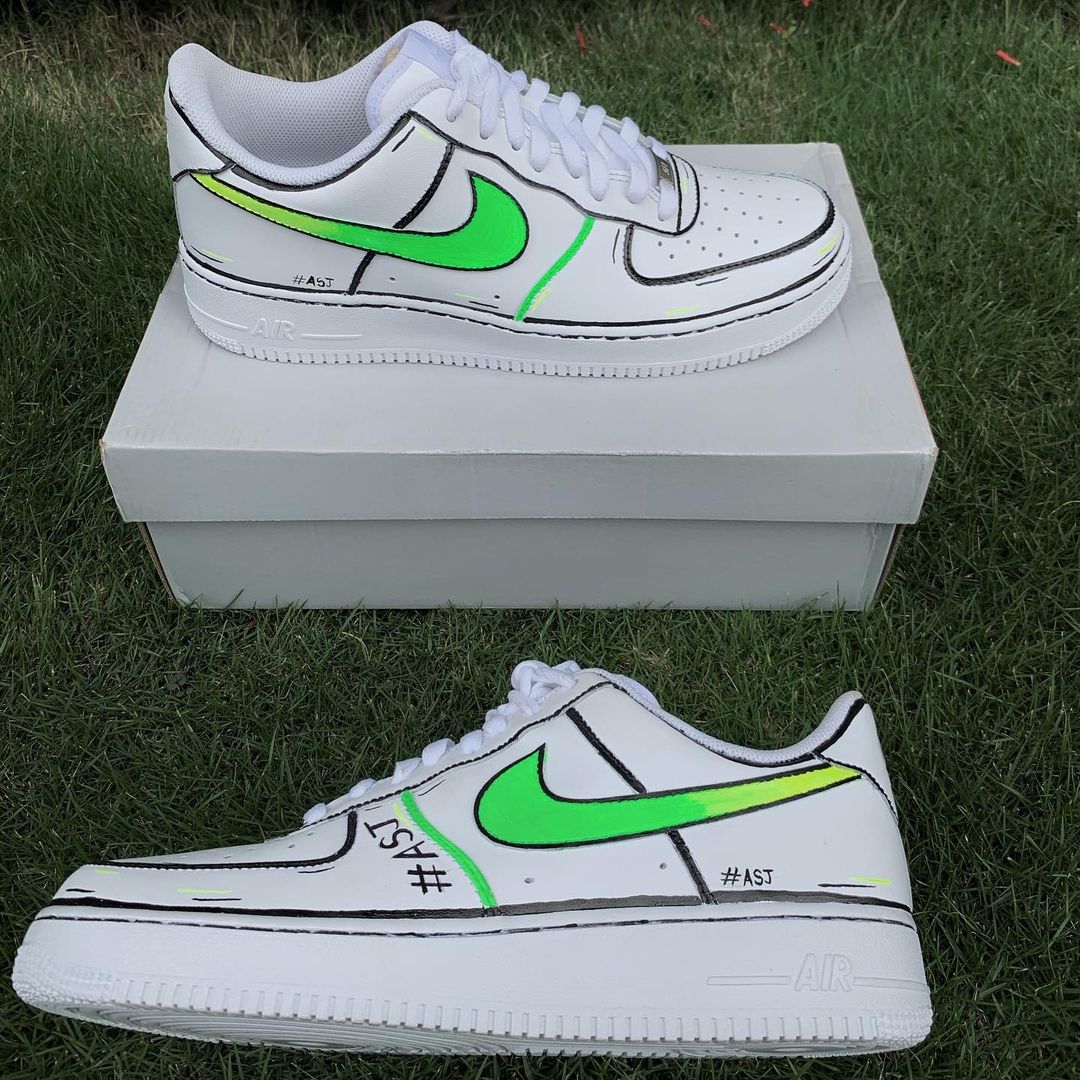 Nike Air Force 1 x Neon Gradient