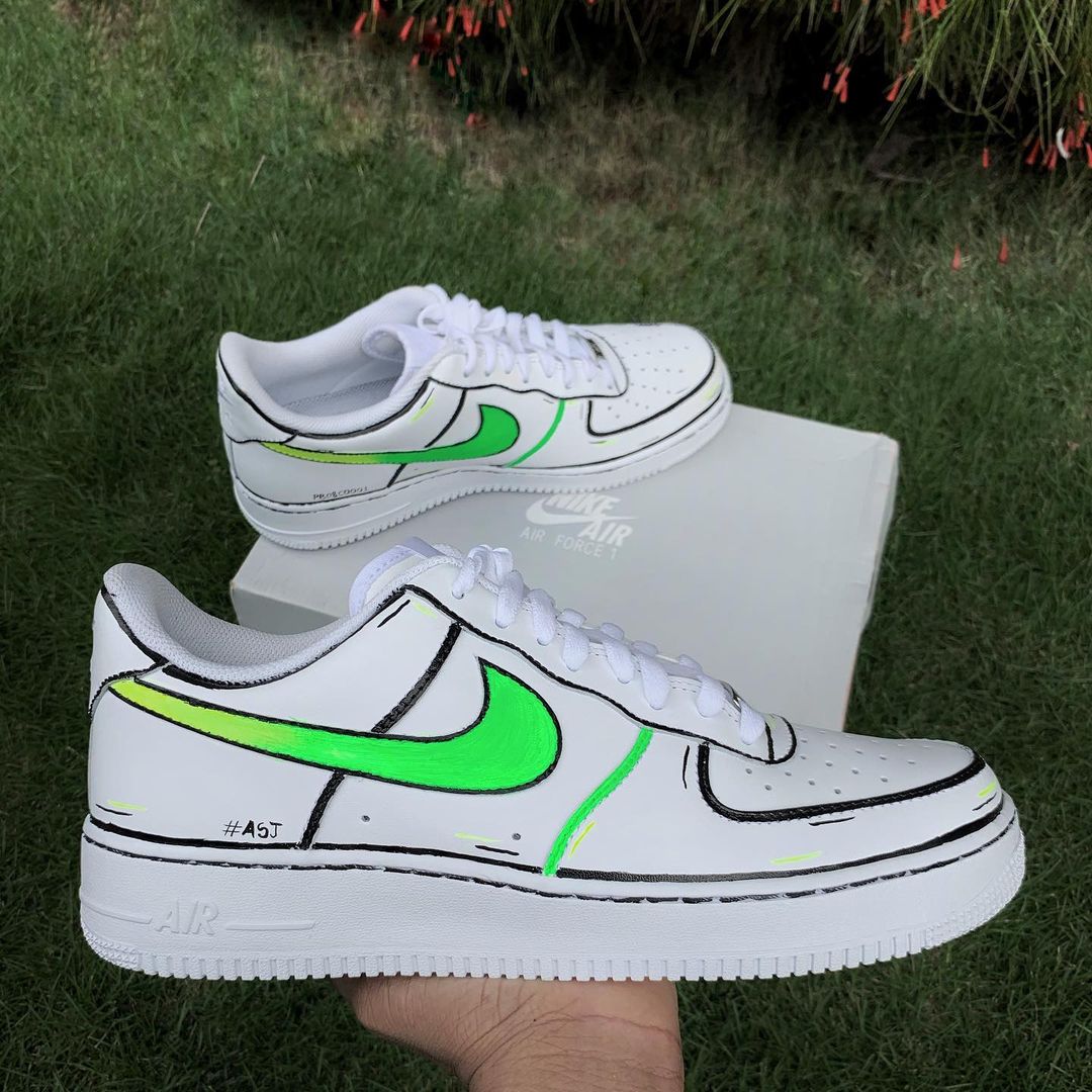 Nike Air Force 1 x Neon Gradient