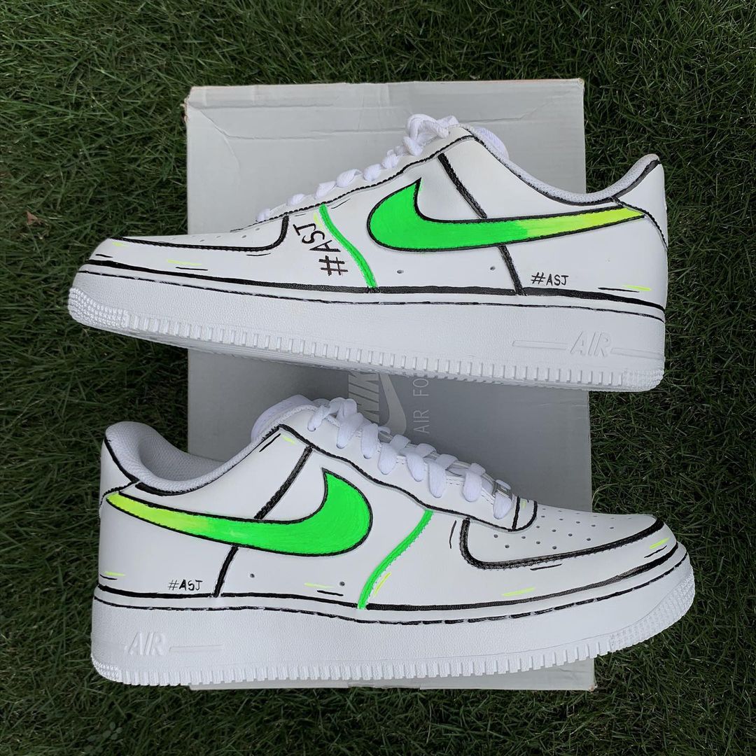 Nike Air Force 1 x Neon Gradient