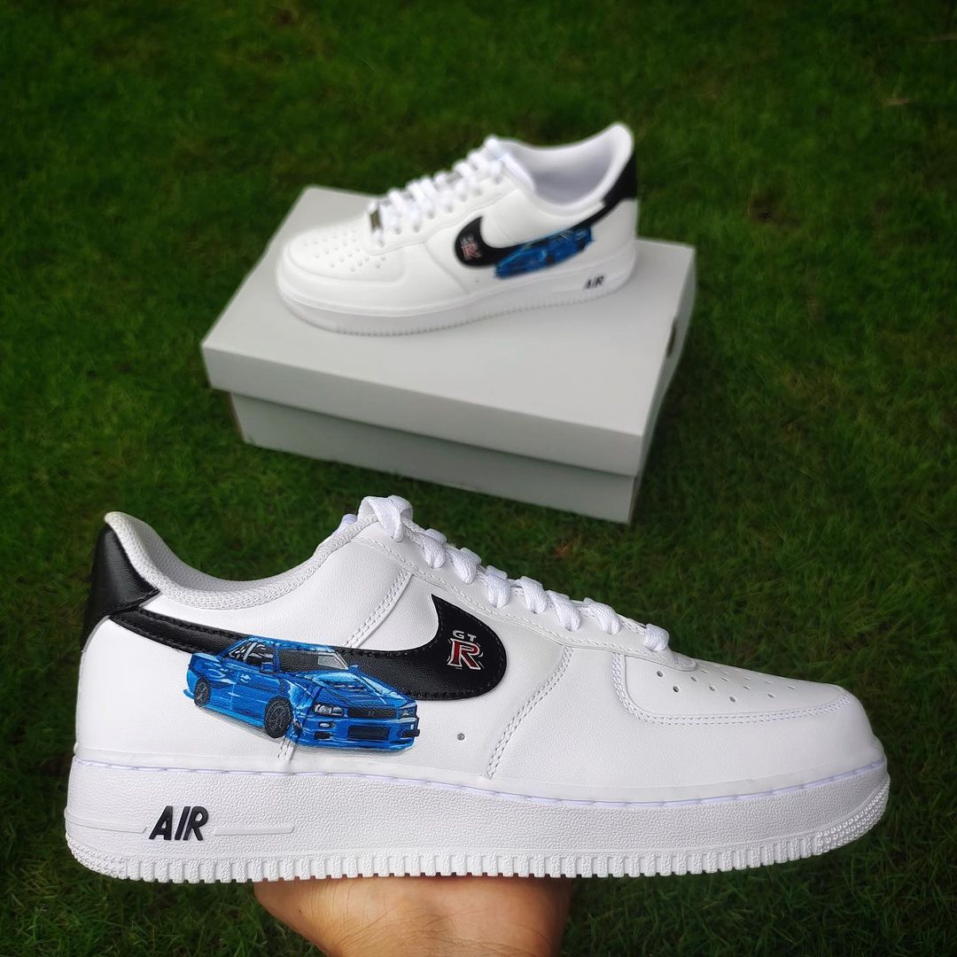 Nike Air Force 1 x Nissan Skyline R34 GT-R