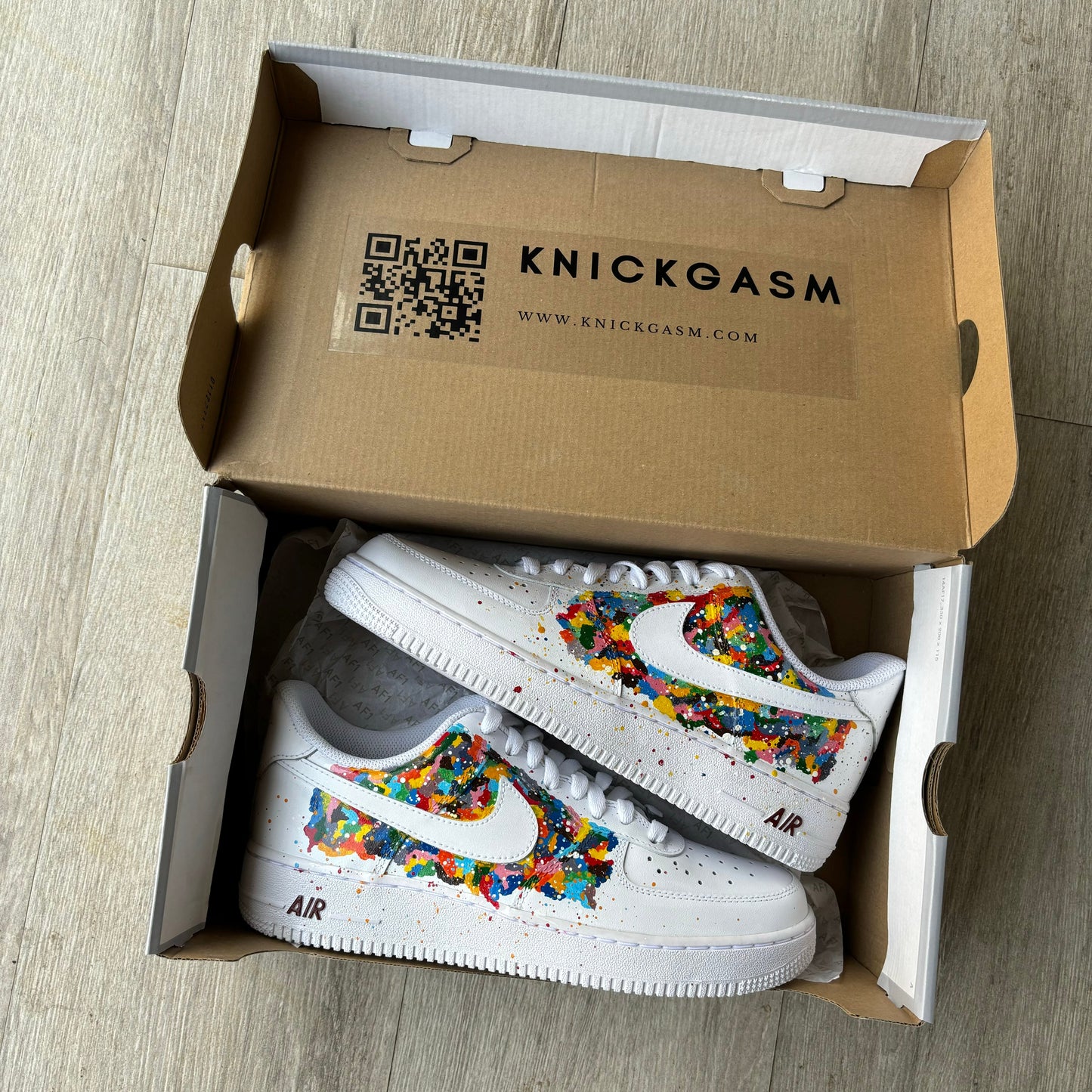 Nike Air Force 1 x Splatter