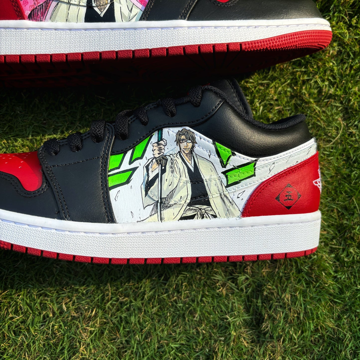 Nike Air Jordan Lows x Bleach