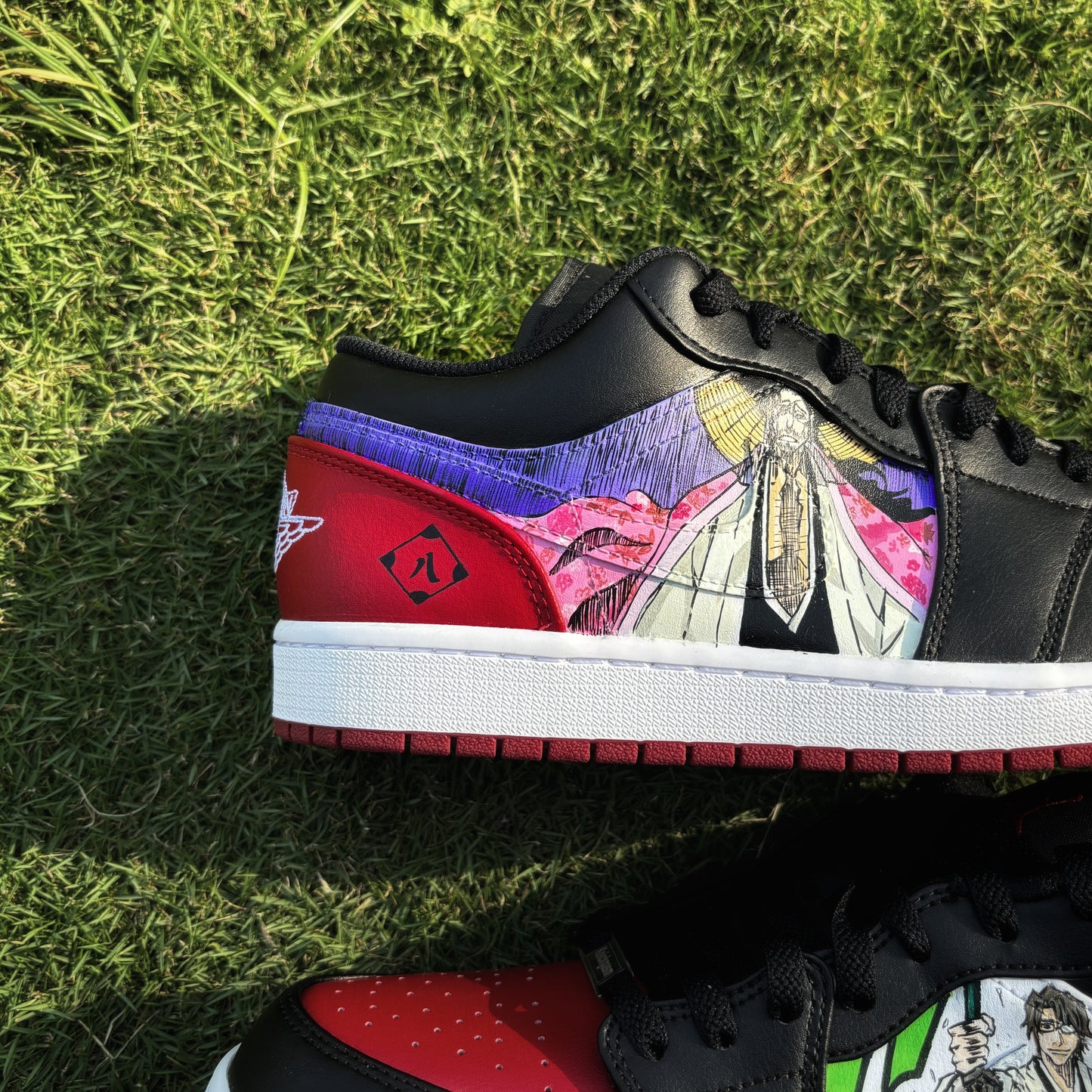 Nike Air Jordan Lows x Bleach
