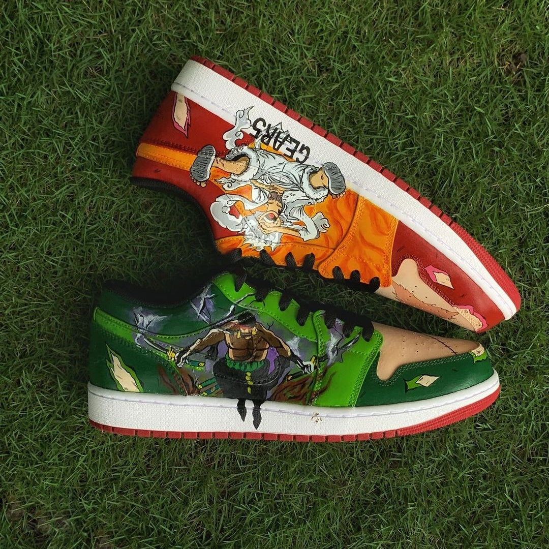 Nike Air Jordan Lows x One Piece