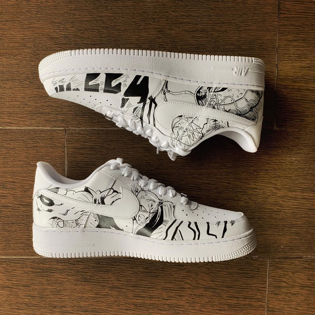 Nike Air force 1 x Dragon Ball z Manga