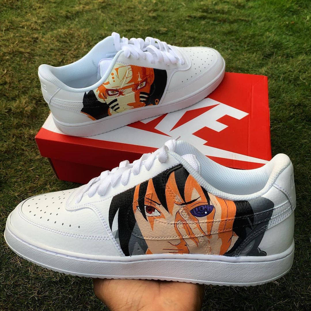 Nike Court Vision x Naruto x Sasuke