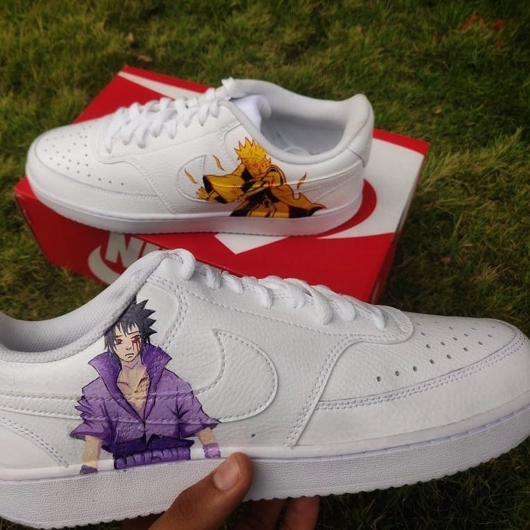 Nike Court Vision x Naruto x Sasuke