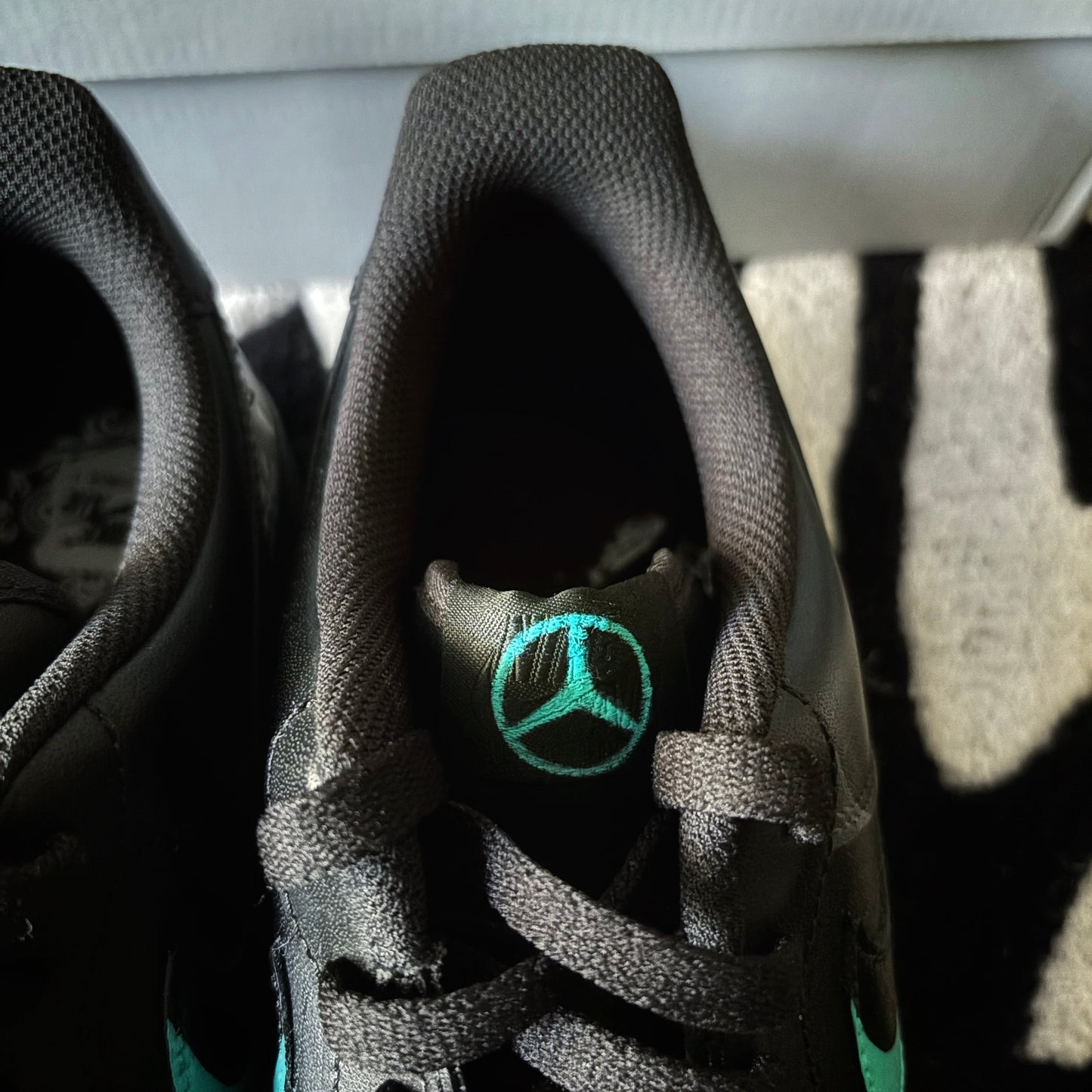 Nike Air Force 1 x Mercedes AMG F1 Custom
