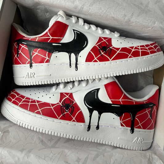 Nike Air Force 1 x Spiderman Theme