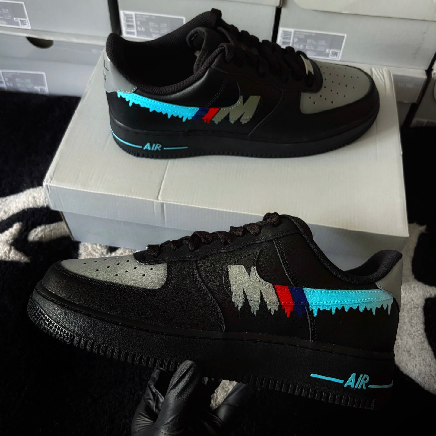 Nike Air Force 1 x BMW Drip Custom