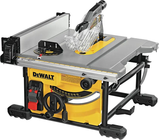 DEWALT Baustellen-Tischkreissäge, kompakt, 8-1/4 Zoll (DWE7485)