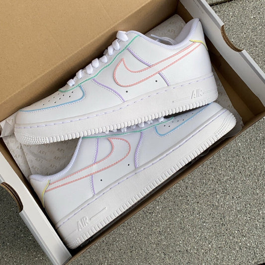 Nike Air Force 1 x coloured sketch