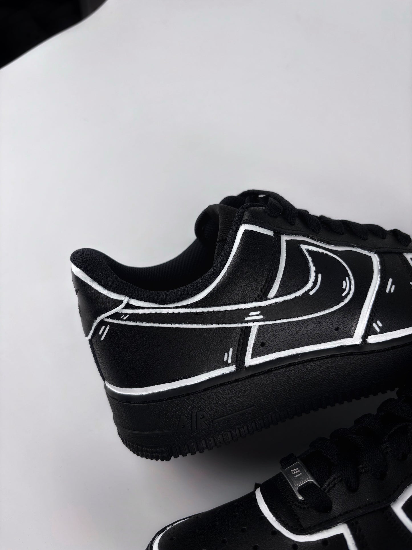 Nike Air Force 1 Black x Cartoon