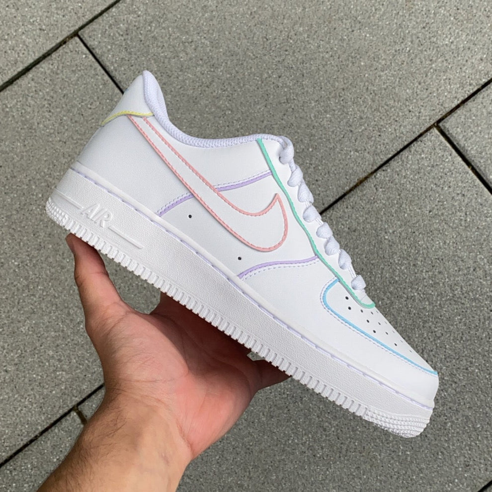 Nike Air Force 1 x coloured sketch