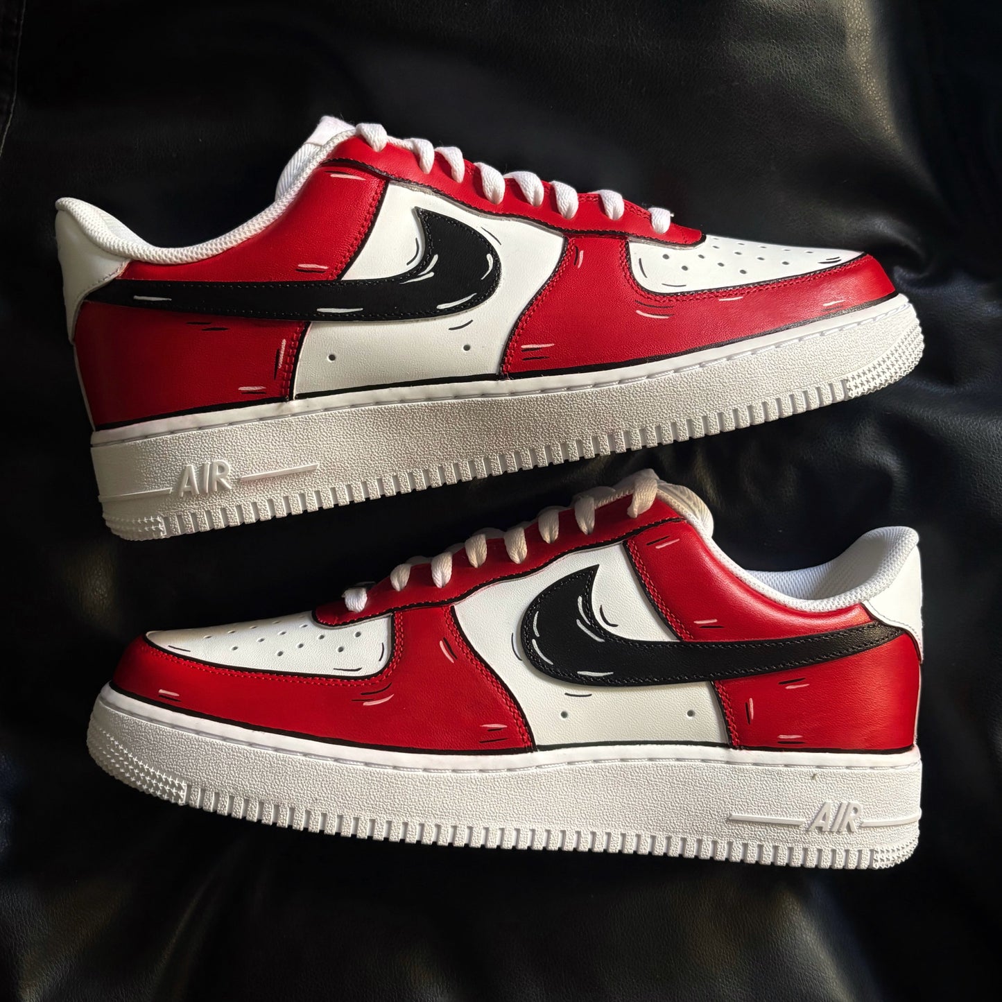 Nike Air Force 1 x Red Cartoon
