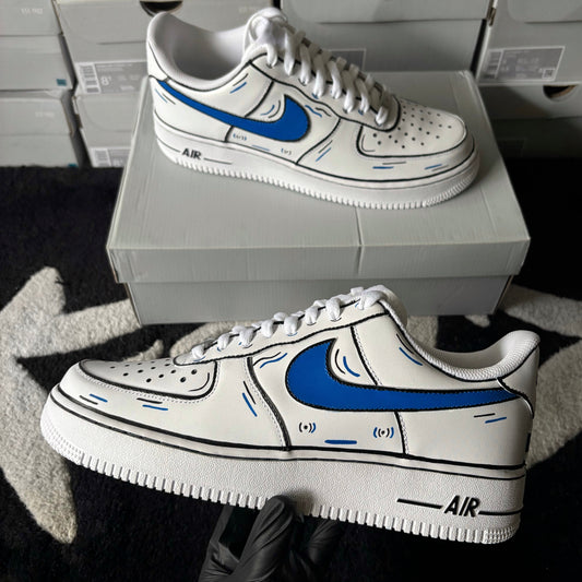 Nike Air Force 1 x Blue Comic