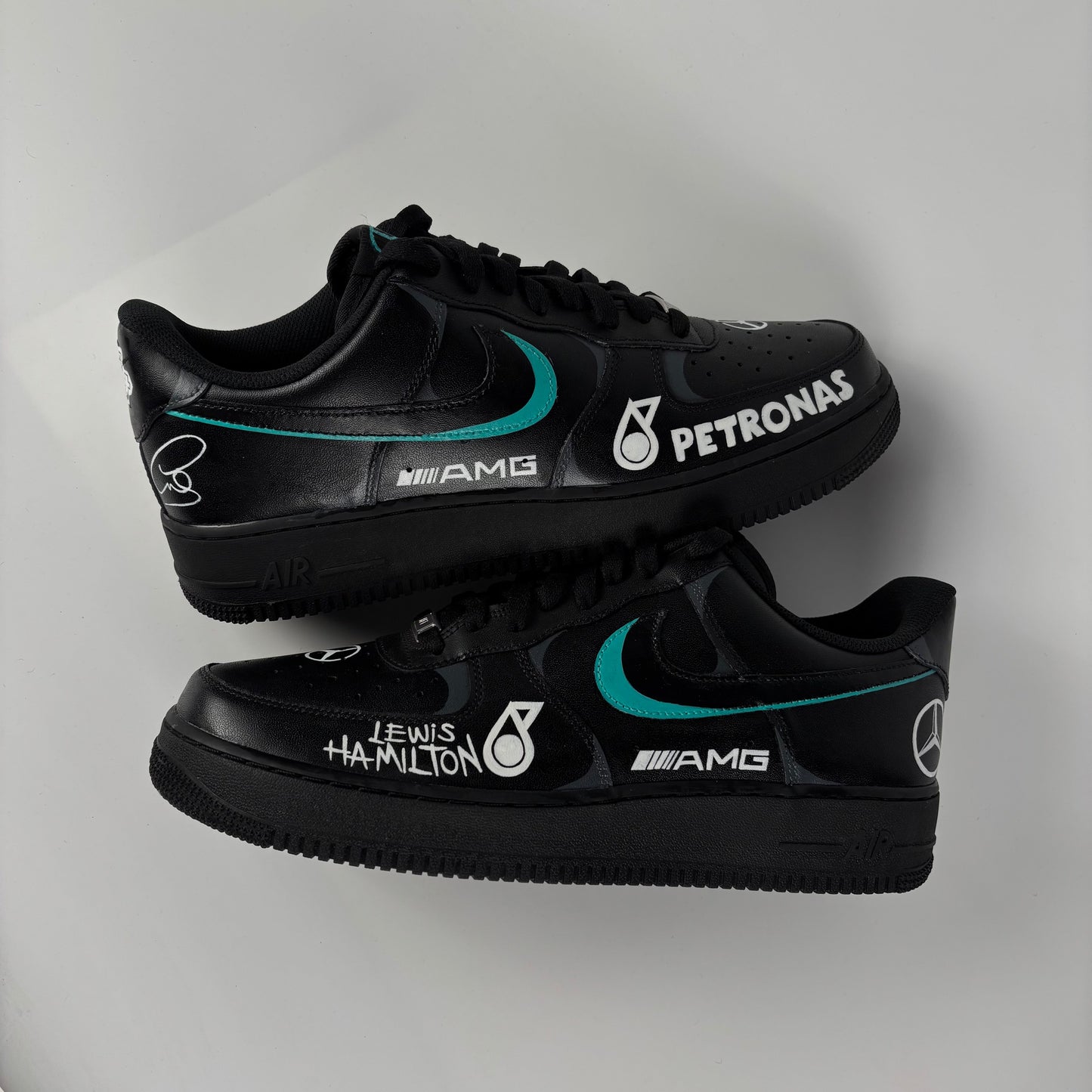 Nike Air Force 1 x Mercedes AMG F1 Custom
