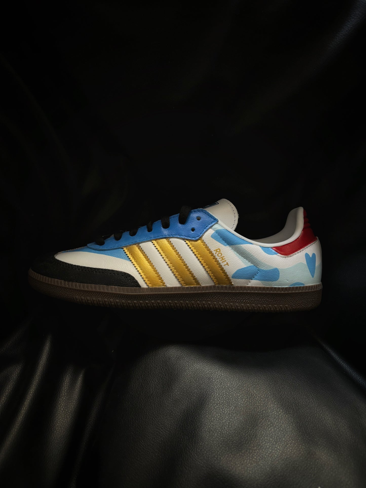 Adidas Sambas x Indian Cricket Theme Custom