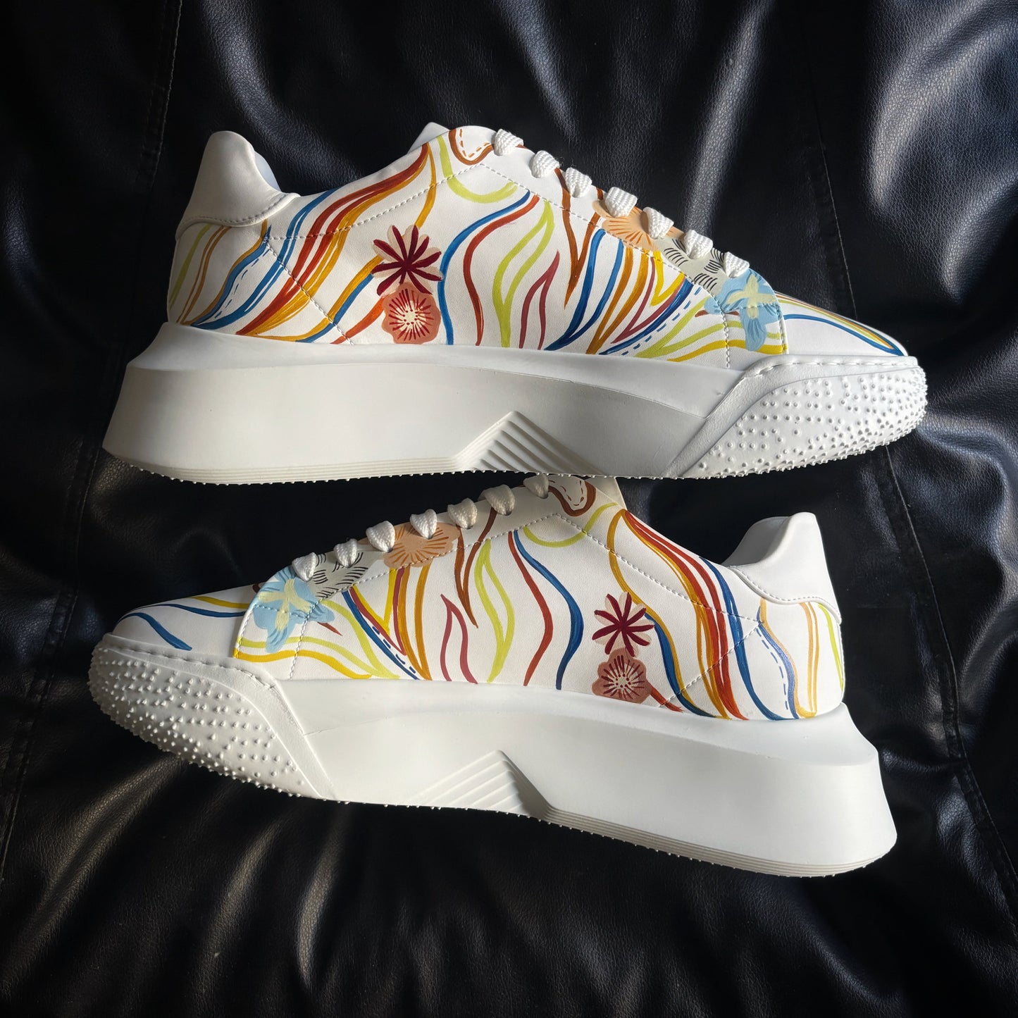 Phillipp Plein Chunky Godzilla Sneaker X Color Wave Custom