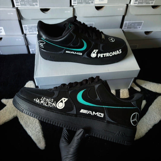 Nike Air Force 1 x Mercedes AMG F1 Custom