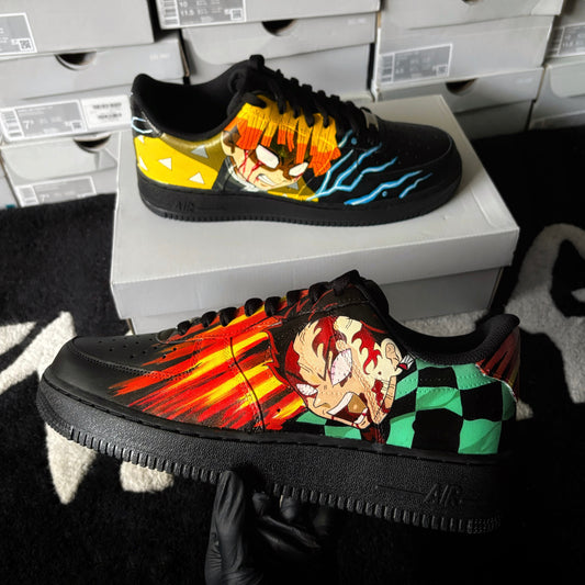 Nike Air Force 1 x Tanjiro x Zenitsu