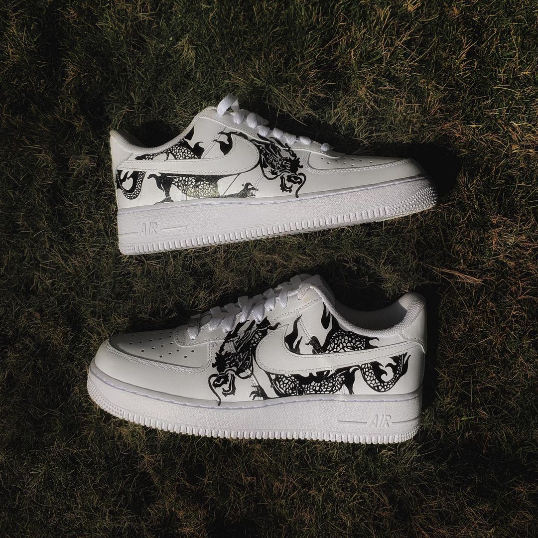 Nike Air Force 1 x Black Dragon